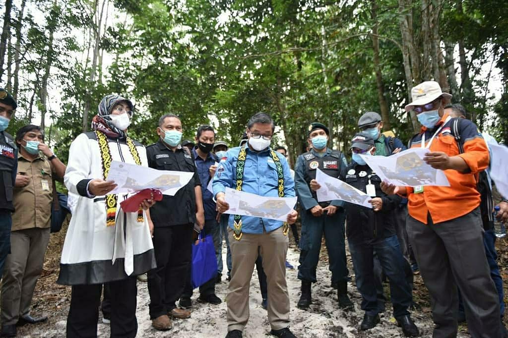 Monitoring Program Rehabilitasi DAS di Kalimantan Timur, dipimpin Wakil Menteri LHK